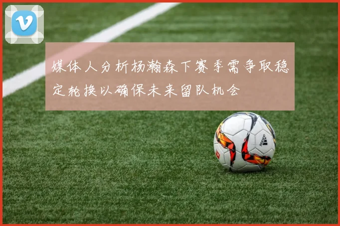 媒体人分析杨瀚森下赛季需争取稳定轮换以确保未来留队机会